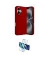 ieg™ iPhone 17 Kılıf Vadi Çizgi Prime - Siyah 3D Antistatik Cam Ekran Koruyucu
