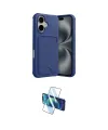ieg™ iPhone 17 Kılıf Vadi Çizgi Prime - Siyah 3D Antistatik Cam Ekran Koruyucu