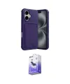 ieg™ iPhone 17 Kılıf Vadi Çizgi Prime - Siyah Bilvis 5in1 5D Magic Hayalet Cam Ekran Koruyucu