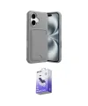 ieg™ iPhone 17 Kılıf Vadi Çizgi Prime - Siyah Bilvis 5in1 5D Magic Hayalet Cam Ekran Koruyucu