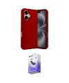 ieg™ iPhone 17 Kılıf Vadi Çizgi Prime - Siyah Bilvis 5in1 5D Magic Hayalet Cam Ekran Koruyucu