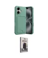 ieg™ iPhone 17 Kılıf Vadi Çizgi Prime - Siyah Bilvis Hayalet Cam Ekran Koruyucu