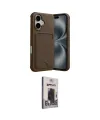 ieg™ iPhone 17 Kılıf Vadi Çizgi Prime - Siyah Bilvis Hayalet Cam Ekran Koruyucu