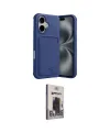 ieg™ iPhone 17 Kılıf Vadi Çizgi Prime - Siyah Bilvis Hayalet Cam Ekran Koruyucu