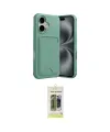 ieg™ iPhone 17 Kılıf Vadi Çizgi Prime - Siyah Joko Magic 5D Hayalet Cam
