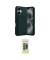 ieg™ iPhone 17 Kılıf Vadi Çizgi Prime - Siyah Joko Magic 5D Hayalet Cam