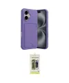 ieg™ iPhone 17 Kılıf Vadi Çizgi Prime - Siyah Joko Magic 5D Hayalet Cam
