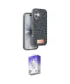 ieg™ iPhone 17 Kılıf Vadi Klasik Serisi - Siyah Bilvis 5in1 3D Magic Cam Ekran Koruyucu