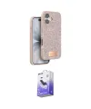 ieg™ iPhone 17 Kılıf Vadi Klasik Serisi - Siyah Bilvis 5in1 5D Magic Hayalet Cam Ekran Koruyucu