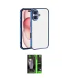 ieg™ iPhone 17 Kılıf Vadi Minimal - Şeffaf 360 Full Body Arka Koruyucu