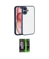 ieg™ iPhone 17 Kılıf Vadi Minimal - Şeffaf 360 Full Body Arka Koruyucu