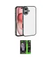 ieg™ iPhone 17 Kılıf Vadi Minimal - Şeffaf 360 Full Body Arka Koruyucu