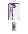 ieg™ iPhone 17 Kılıf Vadi Minimal - Siyah Bilvis 3D Cam Ekran Koruyucu