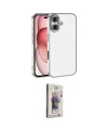 ieg™ iPhone 17 Kılıf Vadi Minimal - Siyah Bilvis 3D Cam Ekran Koruyucu