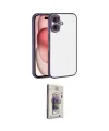 ieg™ iPhone 17 Kılıf Vadi Minimal - Siyah Bilvis 3D Cam Ekran Koruyucu
