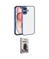 ieg™ iPhone 17 Kılıf Vadi Minimal - Siyah Bilvis Hayalet Cam Ekran Koruyucu