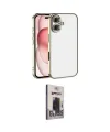 ieg™ iPhone 17 Kılıf Vadi Minimal - Siyah Bilvis Hayalet Cam Ekran Koruyucu