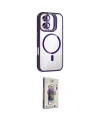 ieg™ iPhone 17 Kılıf Yadigar Asil Koleksiyonu - Siyah Bilvis 3D Cam Ekran Koruyucu
