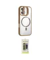 ieg™ iPhone 17 Kılıf Yadigar Asil Koleksiyonu - Siyah Joko Magic 5D Hayalet Cam