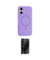 ieg™ iPhone 17 Kılıf Yankı Form Serisi - Siyah 3D Antistatik Hayalet Cam Ekran Koruyucu