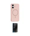 ieg™ iPhone 17 Kılıf Yankı Form Serisi - Siyah 3D Antistatik Hayalet Cam Ekran Koruyucu