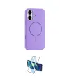ieg™ iPhone 17 Kılıf Yankı Form Serisi - Siyah 3D Antistatik Seramik Nano Ekran Koruyucu