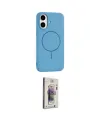 ieg™ iPhone 17 Kılıf Yankı Form Serisi - Siyah Bilvis 3D Cam Ekran Koruyucu