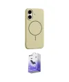 ieg™ iPhone 17 Kılıf Yankı Form Serisi - Siyah Bilvis 5in1 5D Magic Hayalet Cam Ekran Koruyucu