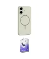 ieg™ iPhone 17 Kılıf Yankı Form Serisi - Siyah Bilvis 5in1 5D Magic Hayalet Cam Ekran Koruyucu