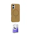 ieg™ iPhone 17 Kılıf Yankı Form Serisi - Siyah Bilvis 5in1 5D Magic Hayalet Cam Ekran Koruyucu