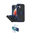 ieg™ iPhone 17 Kılıf Yörünge Çizgi - Siyah 3D Antistatik Cam Ekran Koruyucu