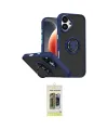 ieg™ iPhone 17 Kılıf Yörünge Çizgi - Siyah Joko Magic 5D Hayalet Cam