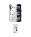 ieg™ iPhone 17 Kılıf Yörünge Form - Şeffaf Pasifik Cam Ekran Koruyucu