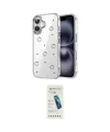 ieg™ iPhone 17 Kılıf Yörünge Form - Şeffaf Pasifik Cam Ekran Koruyucu