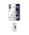 ieg™ iPhone 17 Kılıf Yörünge Form - Şeffaf Pasifik Cam Ekran Koruyucu