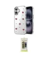 ieg™ iPhone 17 Kılıf Yörünge Form - Siyah Joko Magic 5D Hayalet Cam