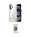 ieg™ iPhone 17 Kılıf Yörünge Form - Siyah Joko Magic 5D Hayalet Cam