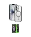 ieg™ iPhone 17 Kılıf Zirve Doku Prime - Şeffaf 360 Full Body Arka Koruyucu
