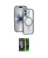 ieg™ iPhone 17 Kılıf Zirve Doku Prime - Şeffaf 360 Full Body Arka Koruyucu
