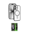 ieg™ iPhone 17 Kılıf Zirve Doku Prime - Şeffaf 360 Full Body Arka Koruyucu