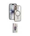 ieg™ iPhone 17 Kılıf Zirve Doku Prime - Siyah Bilvis 3D Cam Ekran Koruyucu