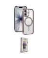 ieg™ iPhone 17 Kılıf Zirve Doku Prime - Siyah Bilvis 3D Cam Ekran Koruyucu