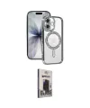 ieg™ iPhone 17 Kılıf Zirve Doku Prime - Siyah Bilvis Hayalet Cam Ekran Koruyucu