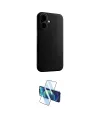 ieg™ iPhone 17 Kılıf Zirve Modern Prime - Siyah 3D Antistatik Cam Ekran Koruyucu