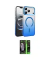 ieg™ iPhone 17 Pro Kılıf Ahenk Doku Özel Seri - Şeffaf 360 Full Body Arka Koruyucu