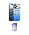 ieg™ iPhone 17 Pro Kılıf Ahenk Doku Özel Seri - Siyah Bilvis 5in1 3D Magic Cam Ekran Koruyucu