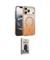 ieg™ iPhone 17 Pro Kılıf Ahenk Doku Özel Seri - Siyah Bilvis Hayalet Cam Ekran Koruyucu