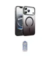 ieg™ iPhone 17 Pro Kılıf Ahenk Doku Özel Seri - Siyah Joko Magic 5D Cam