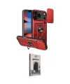 ieg™ iPhone 17 Pro Kılıf Ahenk Klasik - Siyah Bilvis Hayalet Cam Ekran Koruyucu