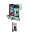ieg™ iPhone 17 Pro Kılıf Ahenk Klasik - Siyah Bilvis Hayalet Cam Ekran Koruyucu